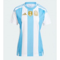 Fotbalové Dres Argentina Dámské Domácí Copa America 2024 Krátký Rukáv